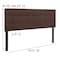 Flash Furniture Bedford Headboard, Queen, Brown Fabric HG-HB1704-Q-DBR-GG - alternate 7
